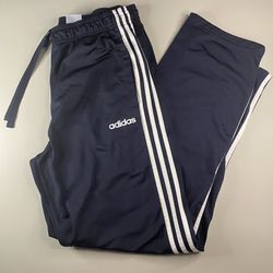 Adidas Men’s Blue With Stripes  Large Sweatpant