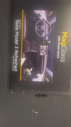 mag glass uhd screen guard tesla model 3 refreshed