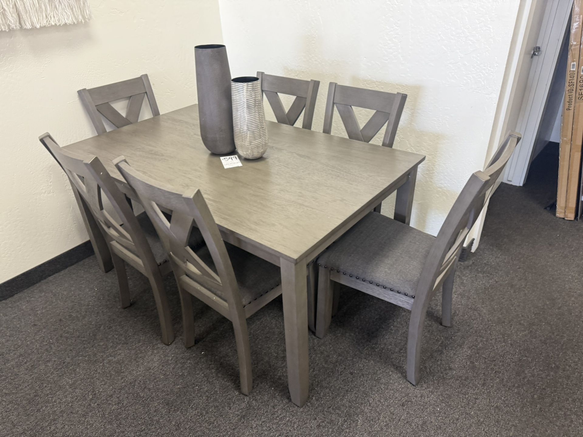 Dining Table With 6 Chairs 