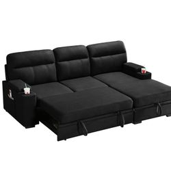 Sofa Bed Sectional, Sleeper Sofa Couch, Pull Out Bed Sofa, Free Delivery ✅