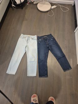 Levi's 501 Crop (2 pairs)