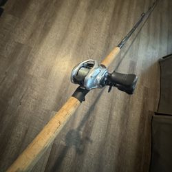 Shimano Teramar 8’ Hvy Tranx 300 Salt Water Inshore Fishing Combo. Great Condition. 
