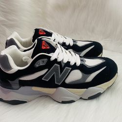 New Balance 9060 “Navy Grey Red” Men’s & Women’s Sneakers – Chunky Lifestyle Running Shoes (Brand New in Box)