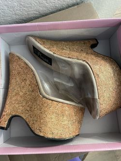 Gold Cork Slip On