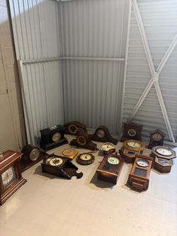 NEED GONE ASAP: Antique Clock Lot