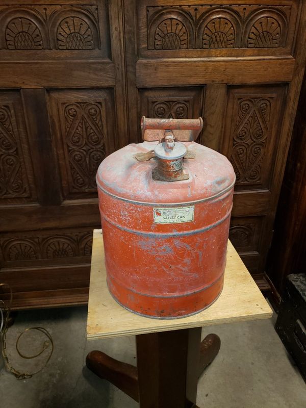 vintage underwriters laboratories safety can / gas can for Sale in