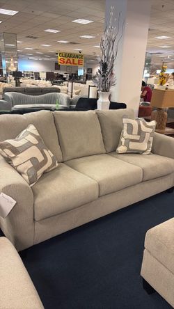 Ashley Taupe Sofa