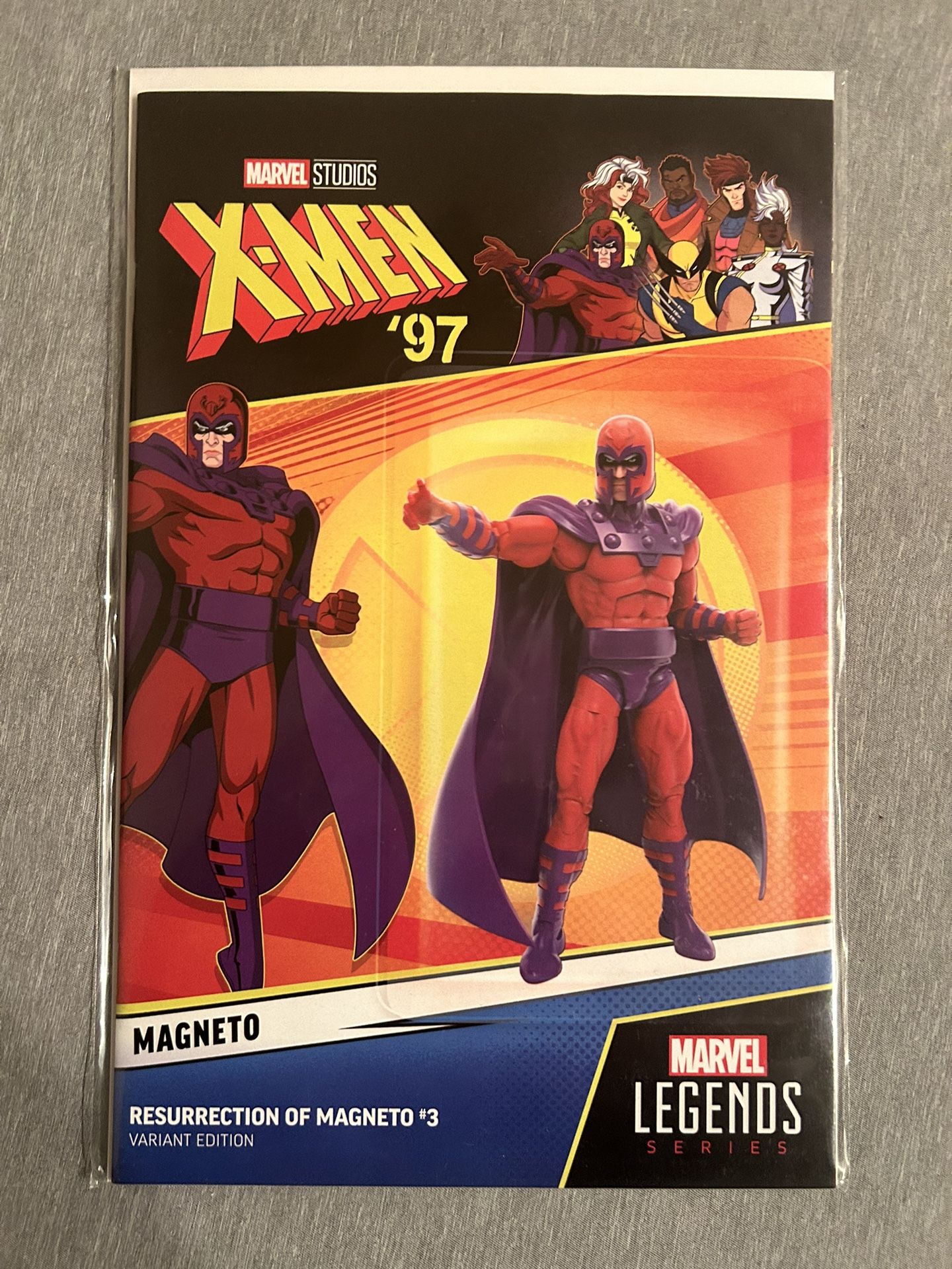 Resurrection Of Magneto #3 X-Men 97 Magneto Action Figure Variant