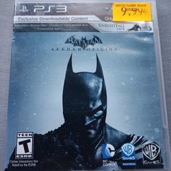 Batman Arkham Origins Ps3
