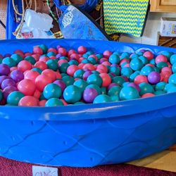Huge Ball Pit in Kiddie Pool