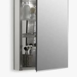 Kohler 20" x 26" Single Door Aluminum Medicine Cabinet