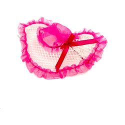 Vintage Barbie Hot Pink Garden Hat