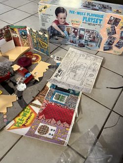 Pee Wee Herman Play Set (vintage)