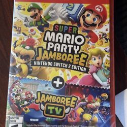 New Sealed Super Mario Party Jamboree Nintendo Switch 2 Edition