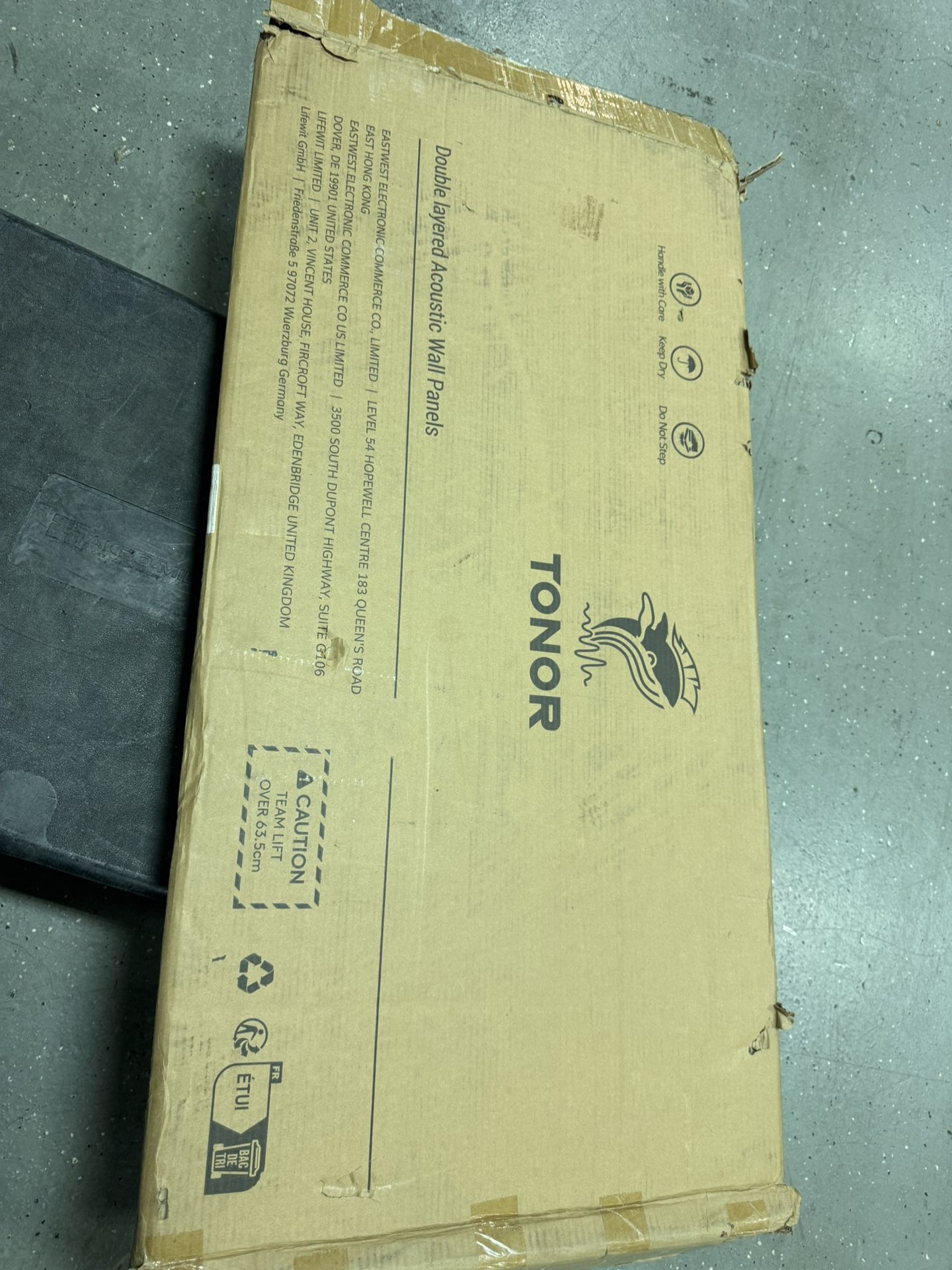 tonor 4 pack large acoustic panels, 47.2" x 23.6" x 0.75"