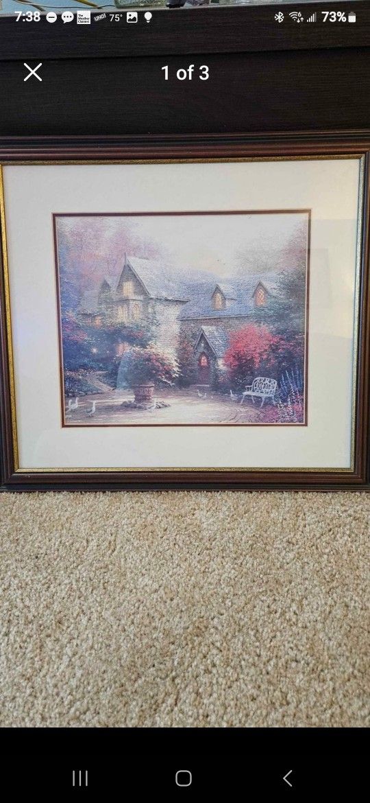 Thomas Kinkade Painting