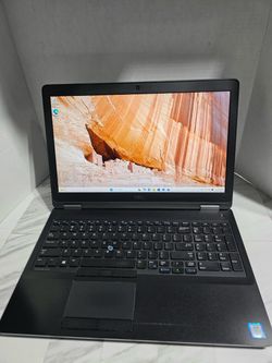 Dell Latitude E5570 windows 11 pro  15-inch laptop with full keyboard WEBCAM HDMI OUTPUT MULTIPLE USB PORTS 16GB DDR4 RAM 256GB NVME BIG battery CHARG