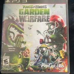 PS3 Plants Vs Zombies 