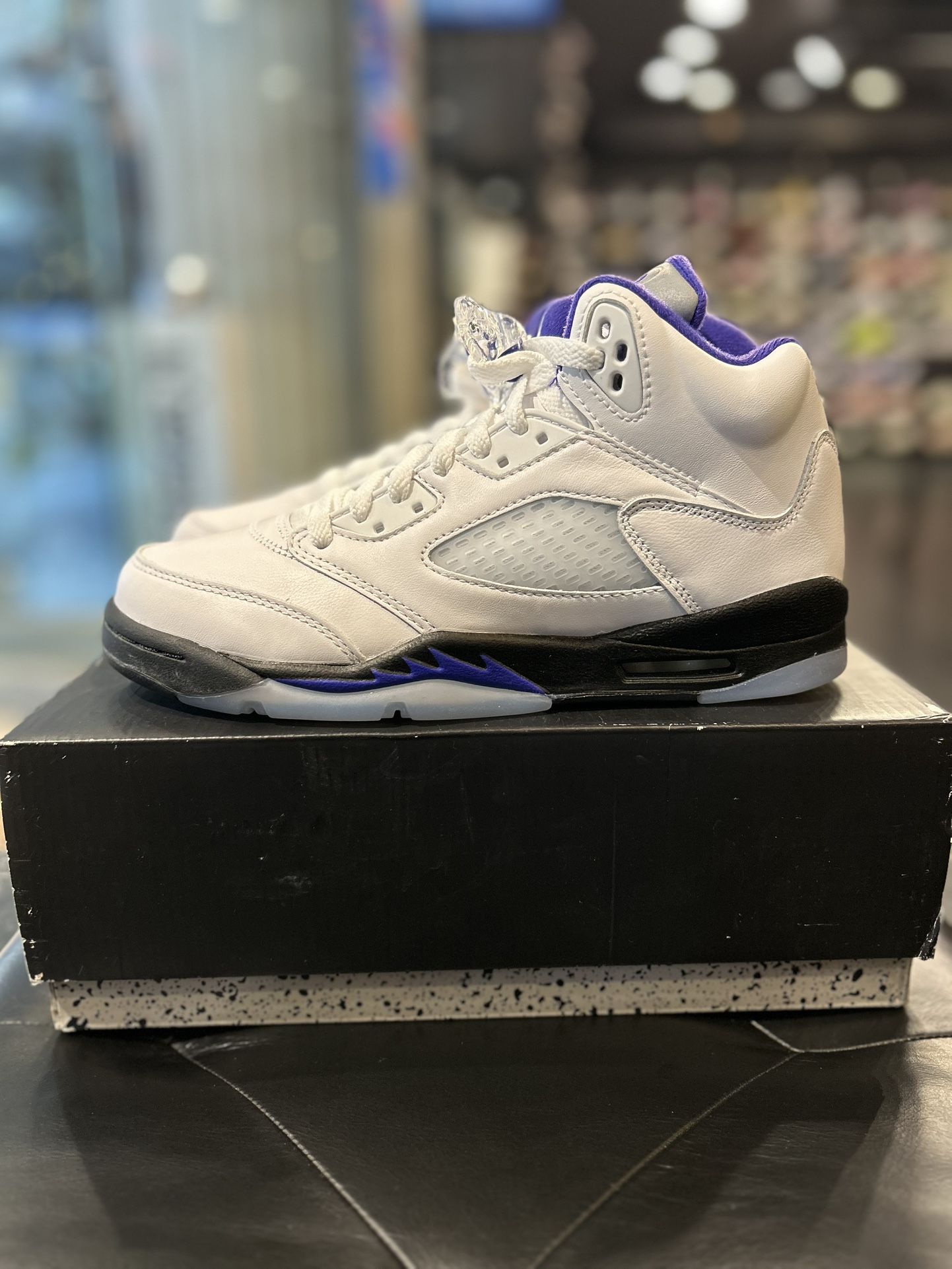 Air Jordan 5 Retro Concord Size 7y Grade School Shoes
