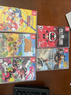 Nintendo switch games bundle