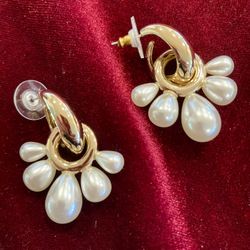 Freshwater Pearl Drop Earrings- Mignonne Gavigan