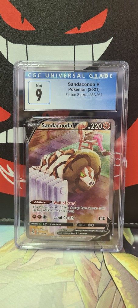 Sandaconda V ALT ART Fusion Strike CGC 9