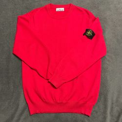 Stone Island Red Sweater