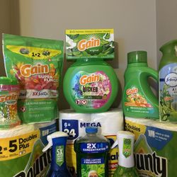 Household Bundle Gain/Bounty/Charmin