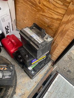 Car batteries