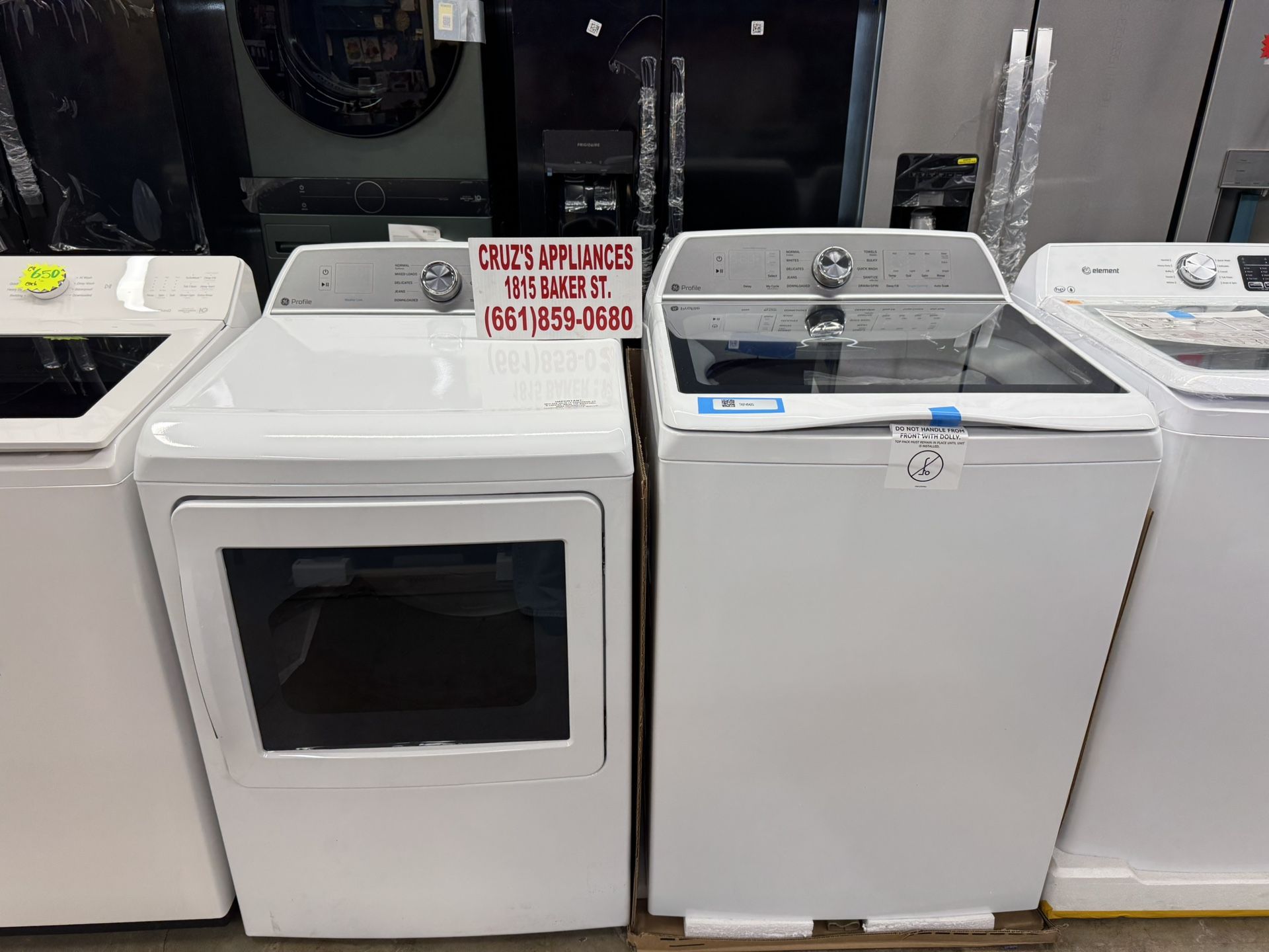 GE Gas Washer And Dryer Set