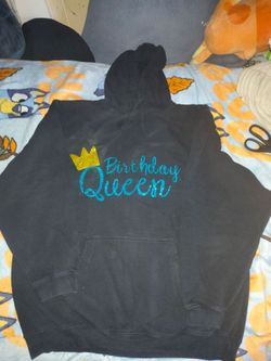 Birthday Queen Graphic Hoodie