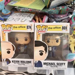 Funko pop The office Michael Scott Kevin Malone