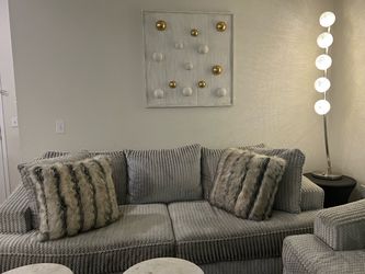 Couch and loveseat