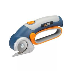 Blue Ridge Tools Rechargeable Rotary Cutter: Battery-Powered Roto Cutting Tool for Sewing & Carpet