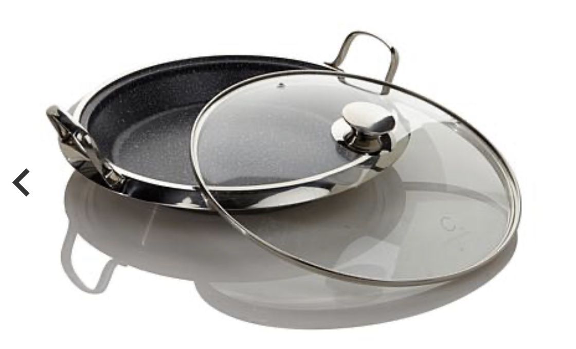 Curtis Stone DuraPan Nonstick 14" Deep Multipurpose Pan for Sale in