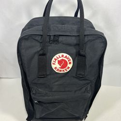 Fjallraven Black Kanken Laptop 15” Backpack