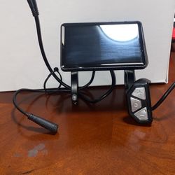 E bike LCD display with control pads 48V Compatible (Tested) minor, cosmetic flaw