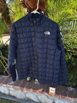 The North Face ThermoBall Puffer Jacket Navy, size small