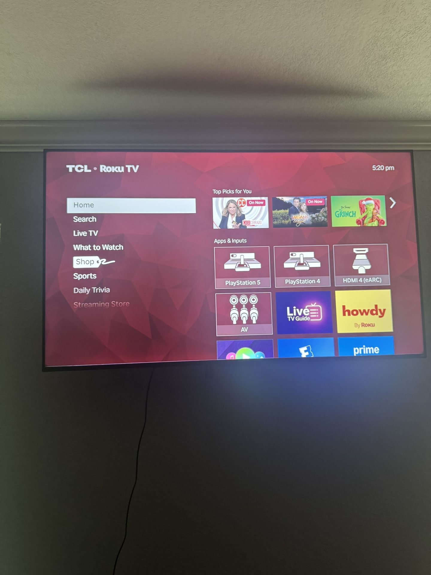 TCL 55" ROKU TV Smart LED TV