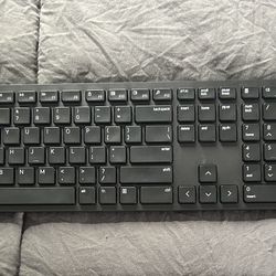Dell Wireless keyboard and mouse.