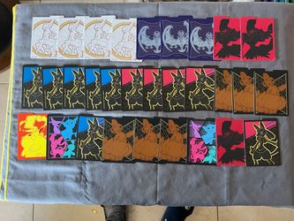 Pokemon Elite Trainer Box Card Dividers Lot