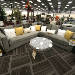 2pc Sectional Living Room Set 
