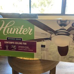 Hunter Contempo Ceiling Fan - 54 Inch, LED