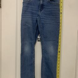 Boys Levi’s Strauss & Co. 511 Blue Jean Elastic Waist Size 7 Regular Jeans