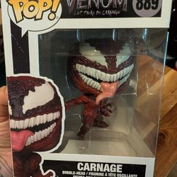 Carnage Funko Pop 889 Venom Movie Vaulted Figure