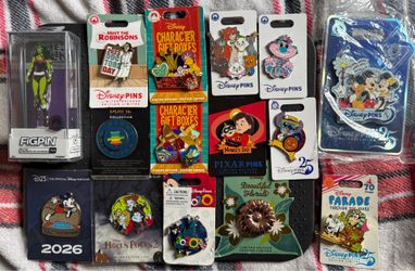 Disney Pin Collection 185 pins total