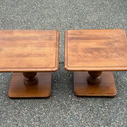 Antique Ethan Aleen Tables