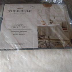 Round Tablecloth Threshold 
