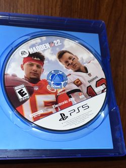 Opened PlayStation 5 Video Game PS5 Madden NFL 22