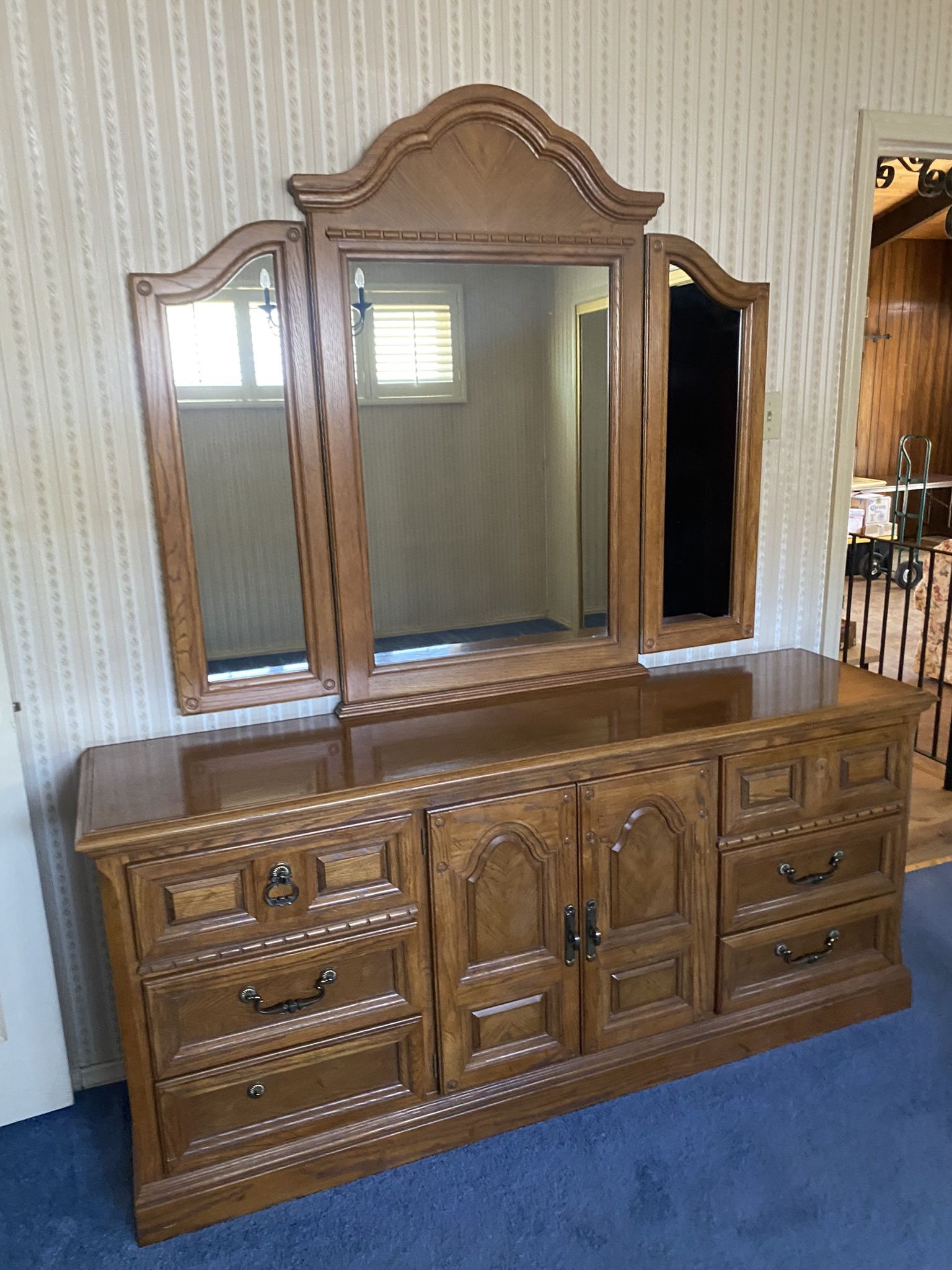Bedroom Mirror/ Drawer